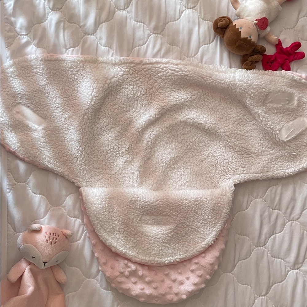 Pink Baby Swaddle Blanket - Picture 3 of 6
